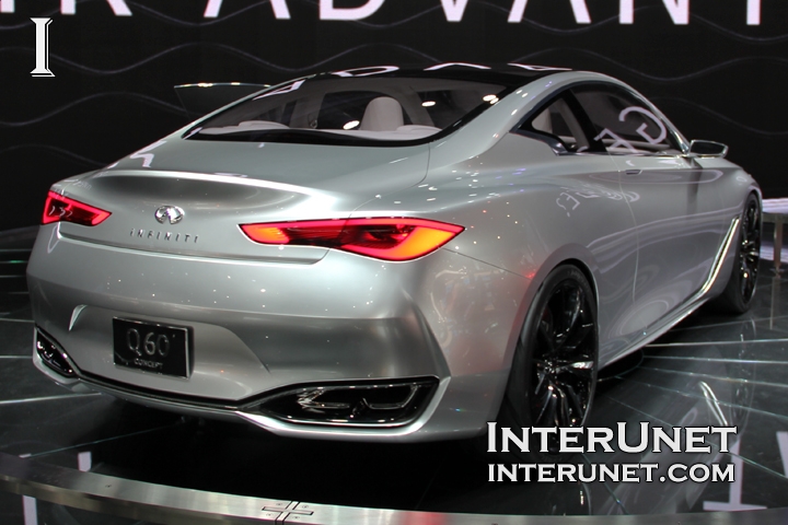 Infiniti Q60 concept Infiniti Q60 concept rear view
