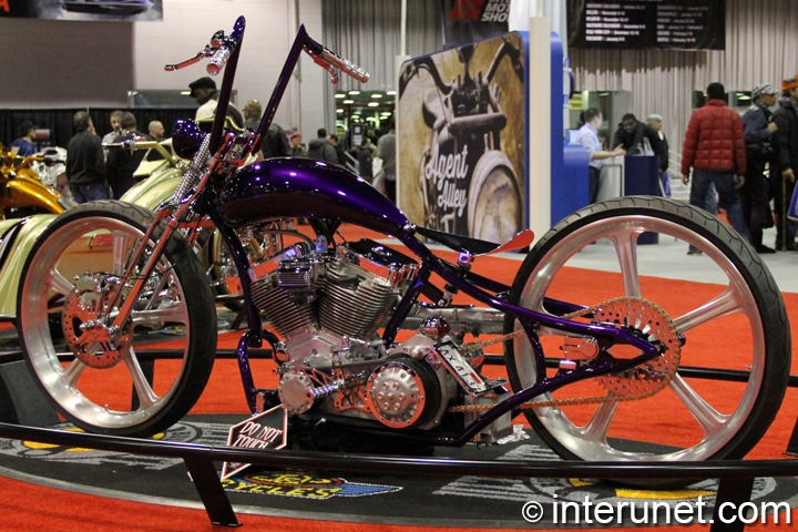 Purple Bobber - 2013 DD Custom Purple-Bobber-2013-DD-Custom-rear-left-side-view