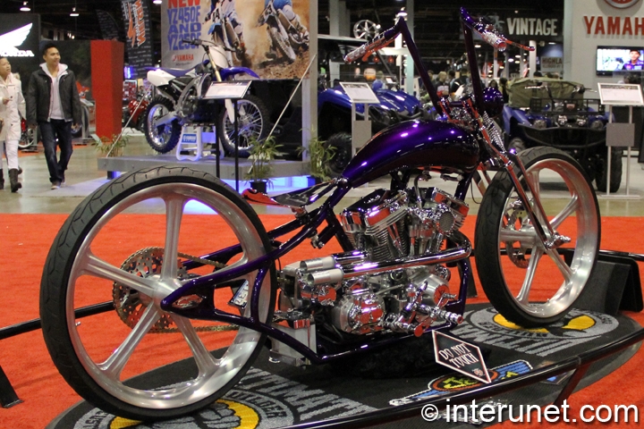 Purple Bobber - 2013 DD Custom Purple-Bobber-2013-DD-Custom-rear-right-side-view