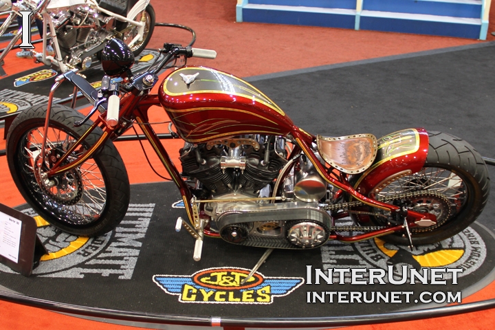 Custom motorcycle custom bobber