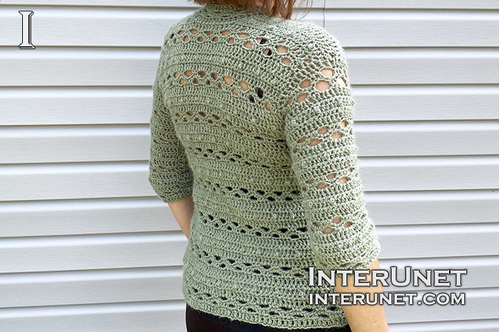 beginners friendly stitch crochet cardigan pattern