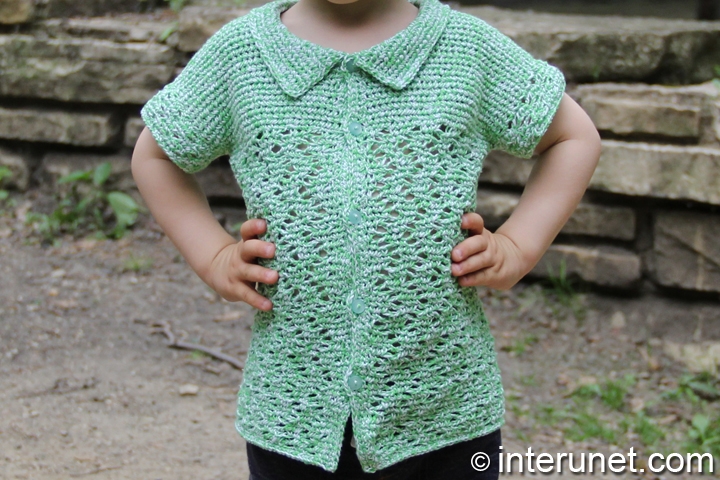 crochet boys shirt boys-shirt-crochet-pattern