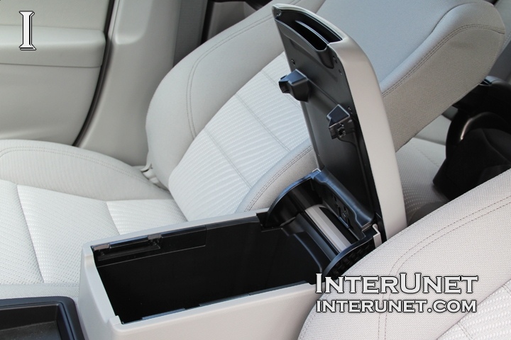 Center console box center-console-box-with-cover-armrest-storage