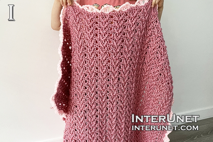 crochet baby blanket simple pattern