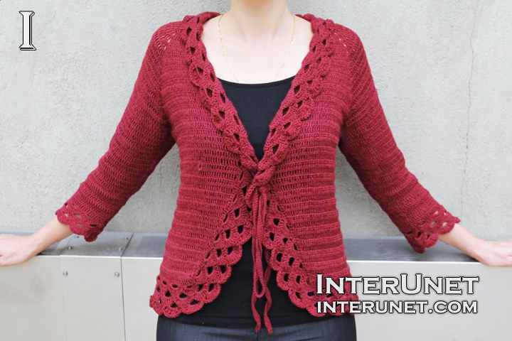 Crochet Sweater crochet-cardigan-sweater-with-belt