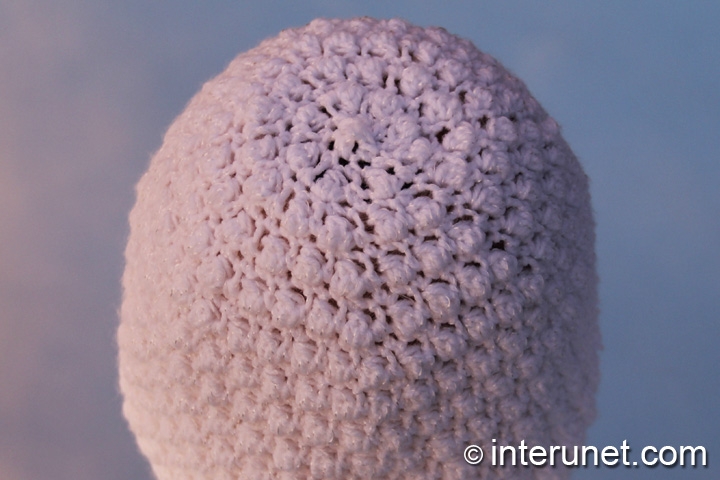white hat crochet-white-hat