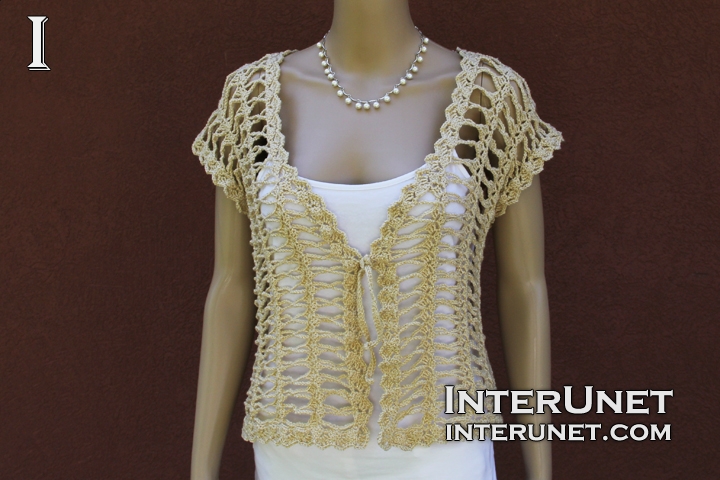 Crochet Jacket crochet-bolero-jacket