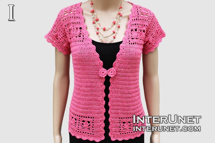 crochet jacket crochet-jacket-with-buttons
