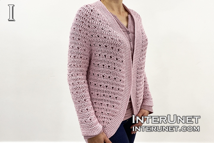 cardigan crochet raglan sleeve cardigan jacket pattern