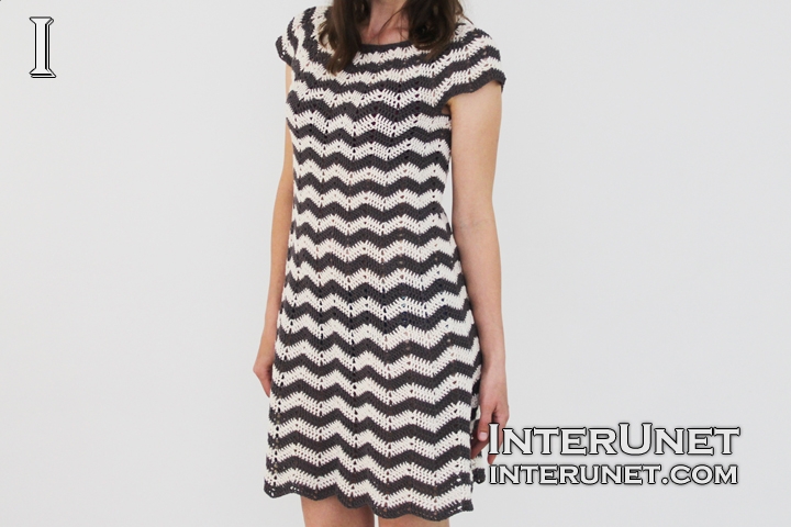 DIY-Dress short-sleeve-dress-crochet-pattern