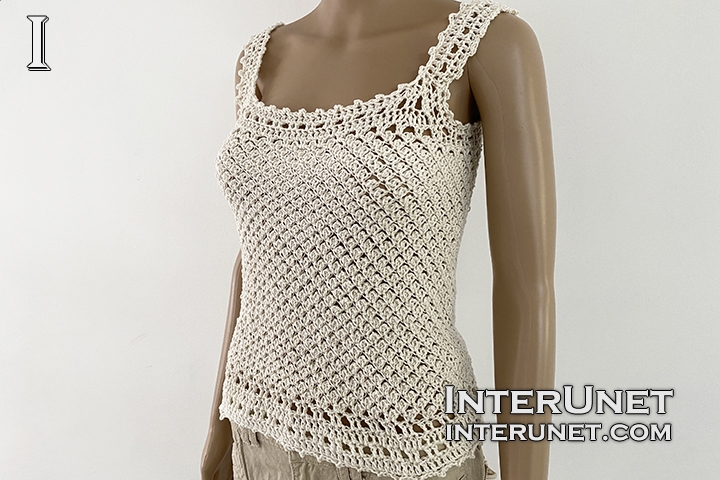 top crochet summer top free pattern