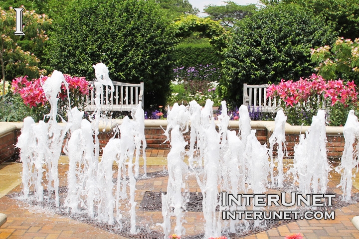 Fountain-in-Chicago-Botanic-Garden