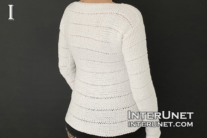 Womens sweater knit sweater pattern