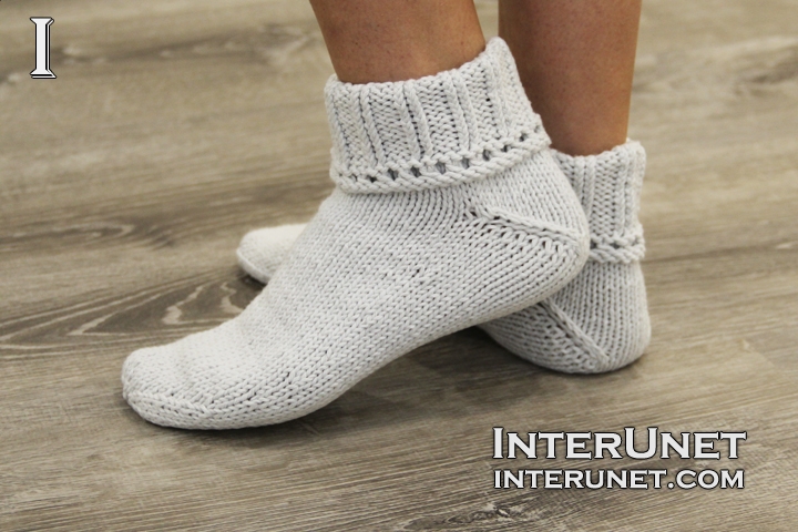 White Socks knitted-socks