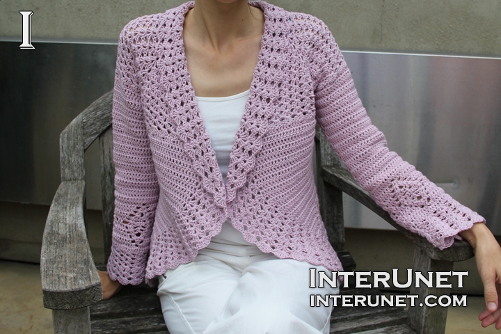 Jacket lace-jacket-cardigan