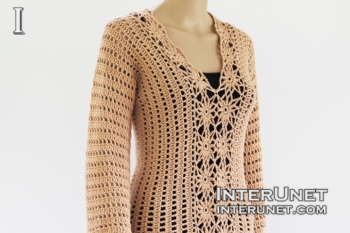 Crochet Shrug lace-sweater-crochet-pattern