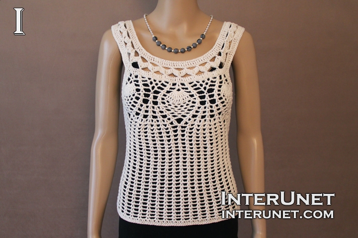Summer Top lace-tank-top-crochet-pattern