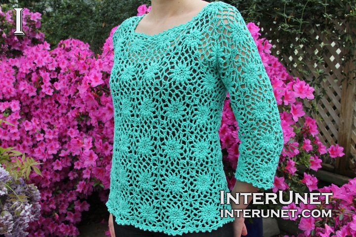 crochet motif blouse motif-blouse-crochet-pattern