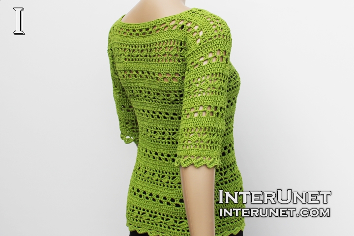 Crochet Sweater short-sleeve-sweater-crochet