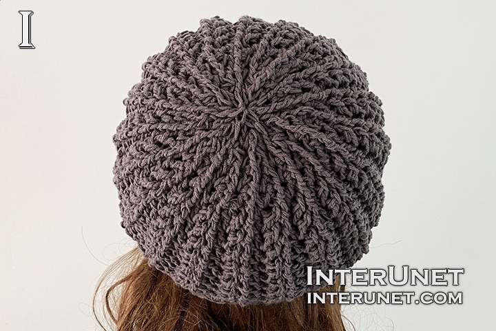 crochet hat slouchy hat crochet pattern free DIY tutorial