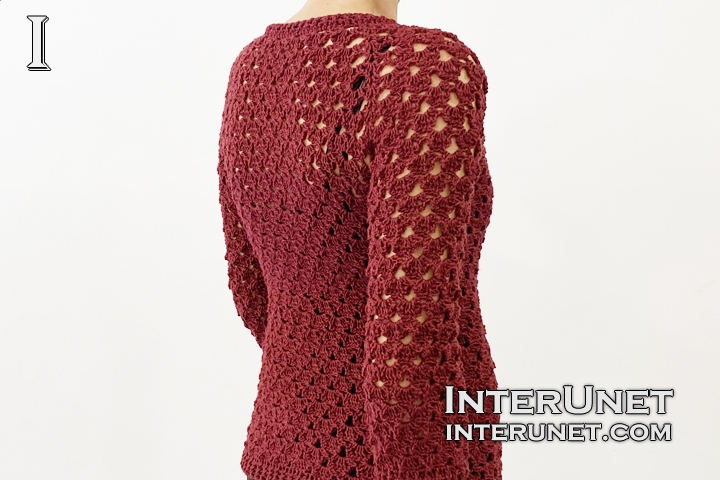 Lace Sweater lace sweater crochet pattern