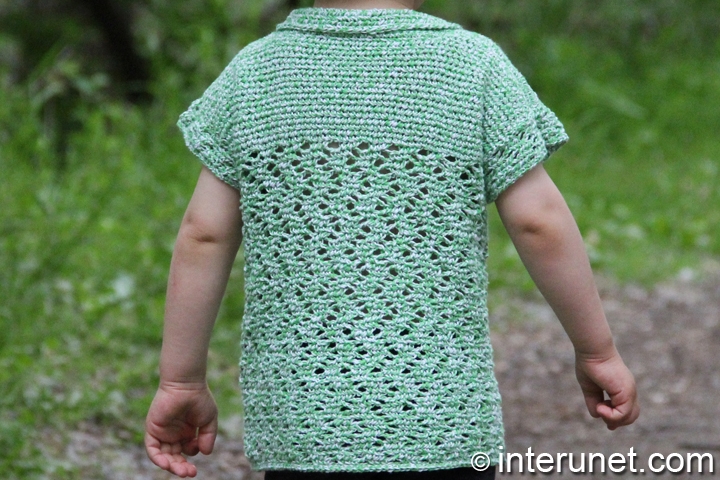 crochet shirt toddlers-crochet-shirt-with-collar
