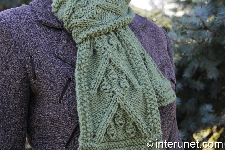 women’s-scarf-knitting-pattern