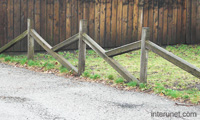 old-unusual-wood-fence