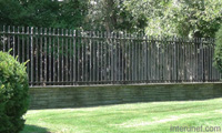 stone-steel-fence-combination